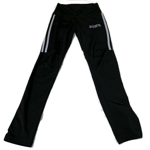 PINK womens leggings  black and white letter'(SALE) - Picture 1 of 10